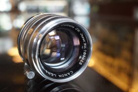 Canon lens 50mm 1:1.8 in Leica screw mount