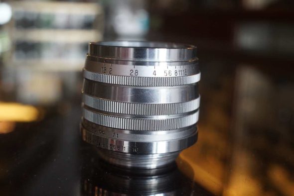 Canon lens 50mm 1:1.8 in Leica screw mount