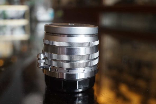 Canon lens 50mm 1:1.8 in Leica screw mount