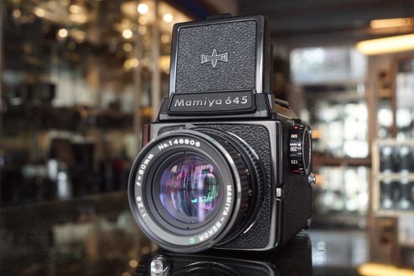 Mamiya 645J WLF kit with 80mm F/2.8 lens