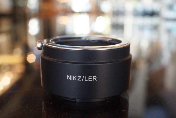 Novoflex Lens adapter: Leica R lenses to Nikon Z mount (NIKZ/LER)