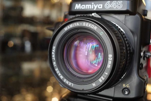 Mamiya 645 Pro TL + AE Prism kit w/ Sekor 80mm F/2.8 N lens