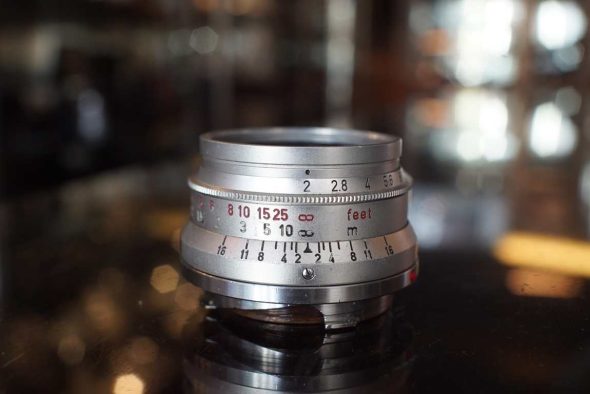 Leica Leitz Summicron 35mm F/2 chrome M (8-elements)