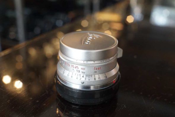 Leica Leitz Summicron 35mm F/2 chrome M (8-elements)