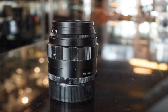 Leica Leitz Tele-Elmarit 90mm F/2.8 black chrome (Fat Tele Elmarit)