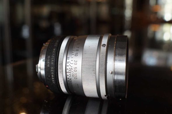 Leica Leitz Hektor 125mm F/2.5 Visoflex lens + 16466M UOBIO mount adapter