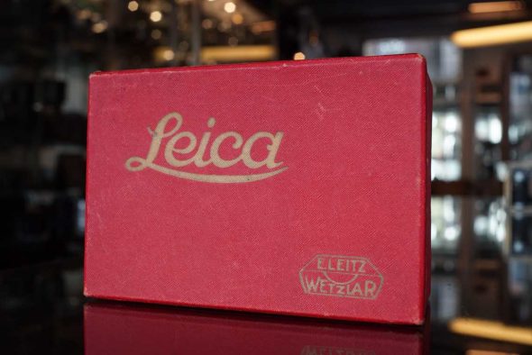 Leica red retail box for modell IIIa / LUOOB