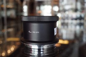 Pixco P60-GFX lens adapter, Pentacon Six lens to Fuji GFX camera