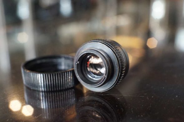 Leica Leitz Photar 2.5 / 25mm Micro lens in container RMS screw