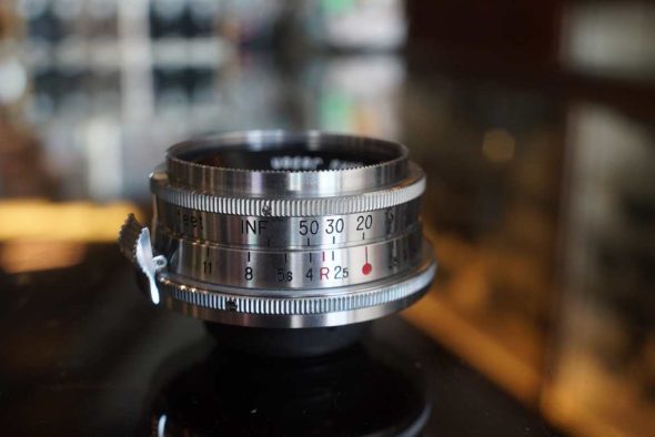 Nikon W-Nikkor-C 1:2.5 / 3.5cm lens chrome, Nippon Kogaku (for S/S2)