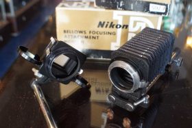 Nikon Bellows II for Nikon F + Slide Copy attachment, boxed kit