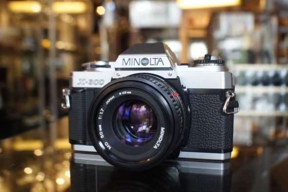 Minolta X-300 + MD 50mm f/1.7 lens kit