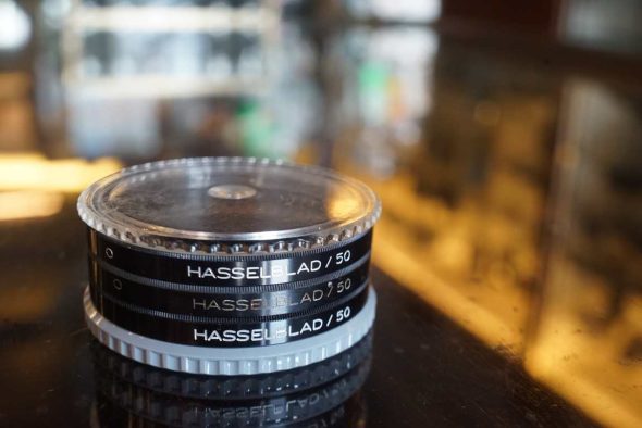 Hasselblad B50 filter lot of 3, including ND64x