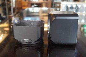 Hasselblad lens hoods, Pair. for B60, 80mm and tele