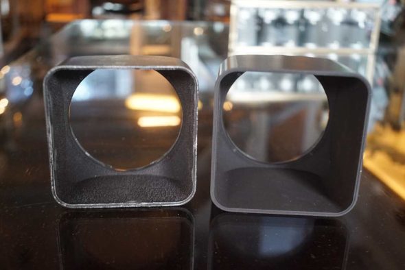 Hasselblad lens hoods, Pair. for B60, 80mm and tele