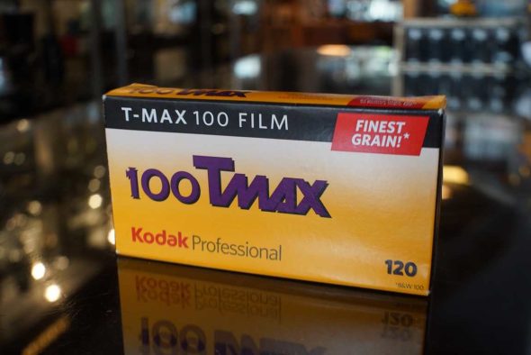 Kodak Tmax 100 / 120, 5-pack, expired 06/2022