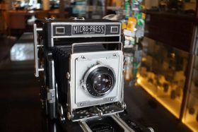 MPP Micro press 5×4 + Schneider Xenar 150mm f/4.5 lens