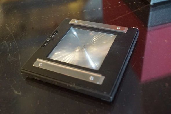 Hasselblad focusing screen back for SWC