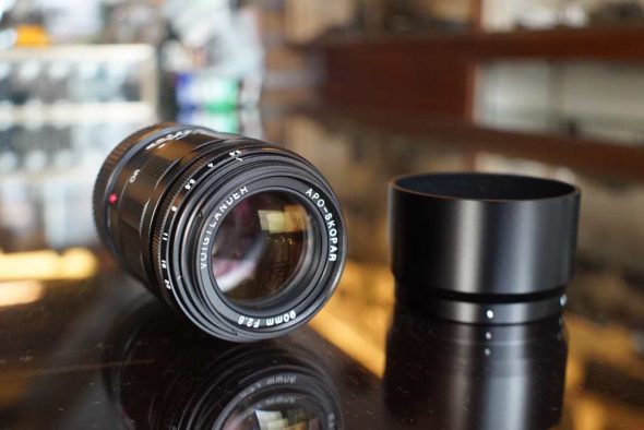 Voigtlander Apo-Skopar 90mm F/2.8 VM lens for Leica M, boxed