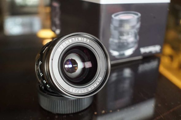 Voigtlander Ultron 35mm F/1.7 VM lens for Leica M, boxed