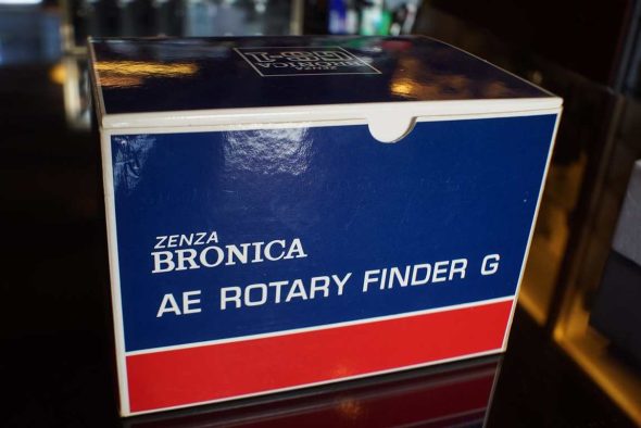 Bronica AE Rotary finder G for GS-1 camera, boxed