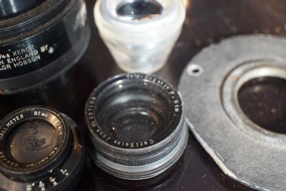 Lot of various old vintage lenses, sold as found, need good clean