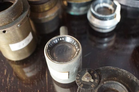 Lot of various old vintage lenses, sold as found, need good clean