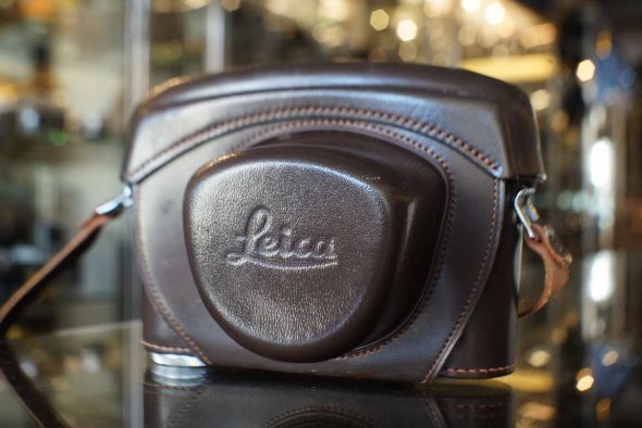 Leica 14528 IDCOO brown leather ever ready case for M3/2, boxed!