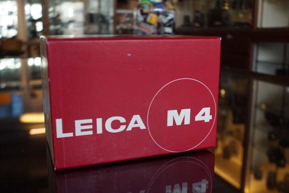 Leica M4 body, empty box only