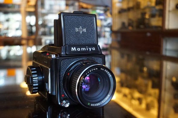 Mamiya M645 WLF kit w/ Sekor 80mm f/2.8 C, recent CLA