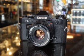 Konica FC-1 + Hexanon AR 50mm f/1.8 kit