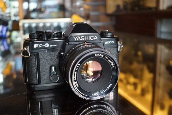 Yashica FX-3 super 2000 kit + DSB 50mm f/1.9