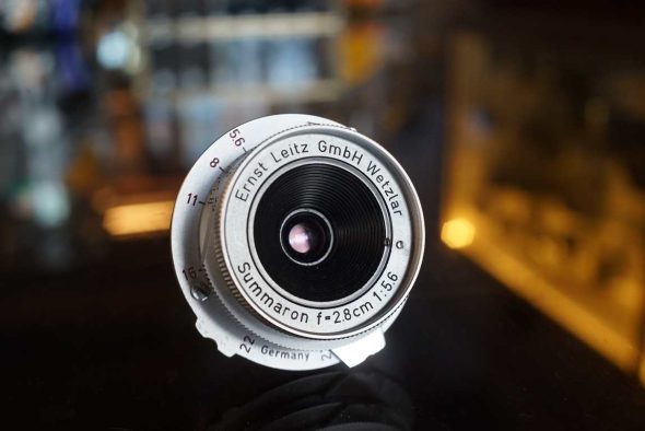 Leica Leitz Summaron 5.6 / 2.8cm LTM, no focus knob