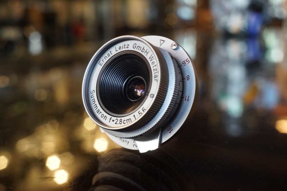 Leica Leitz Summaron 5.6 / 2.8cm LTM, no focus knob