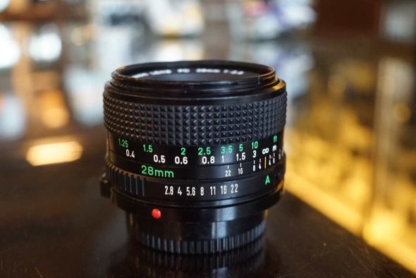 Canon FD 28mm f/2.8 newFD