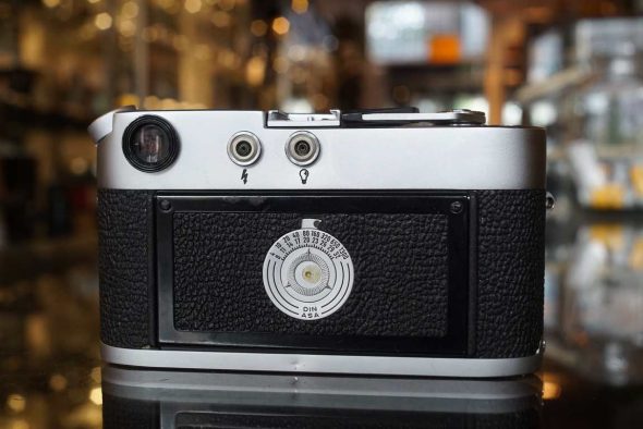 Leica M4 body chrome, recent CLA