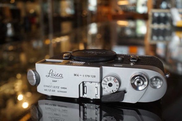 Leica M4 body chrome, recent CLA