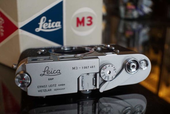 Leica M3 body, fully serviced, boxed