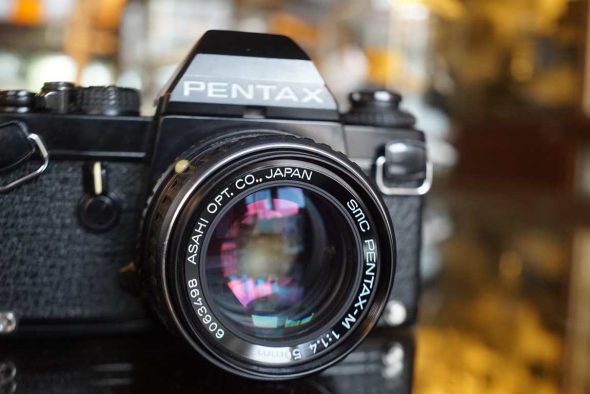 Pentax LX + Pentax-M 50mm F/1.4 PK lens