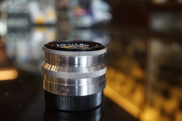 Carl Zeiss Biotar 1:2 / 5.8cm T (Slim version) with M42 mount