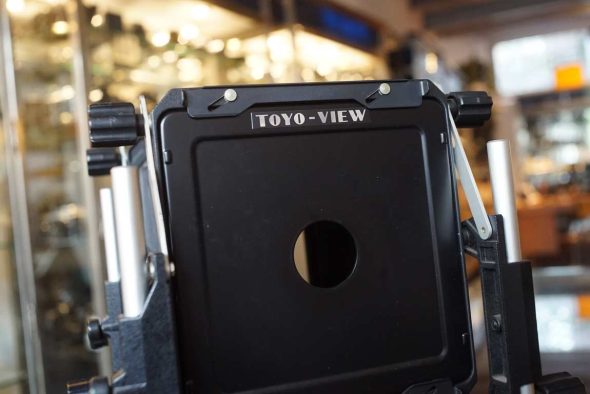 TOYO View 4×5” monorail camera, needs new bellows, OUTLET