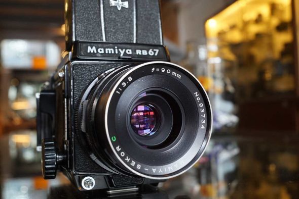 Mamiya RB67 pro S kit + SD back + Sekor C 90mm f/3.8