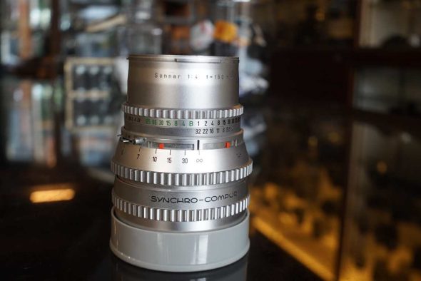 Hasselblad Zeiss Sonnar 150mm F/4 C chrome lens