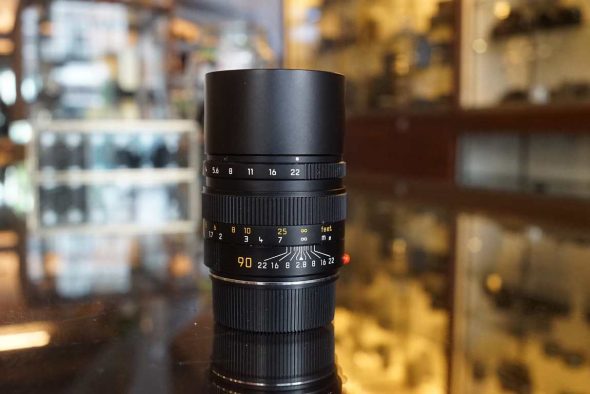 Leica 11807 Elmarit-M 90mm F/2.8 black, E46 version