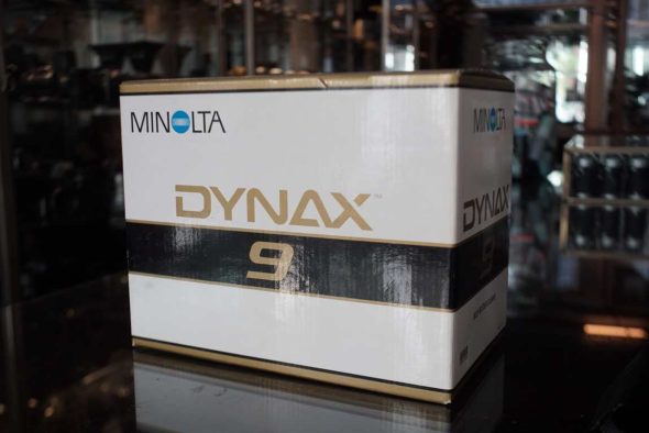 Minolta Dynax 9 body, Boxed