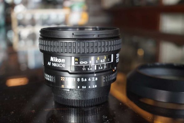 Nikon AF Nikkor 20mm F/2.8D lens, haze, OUTLET