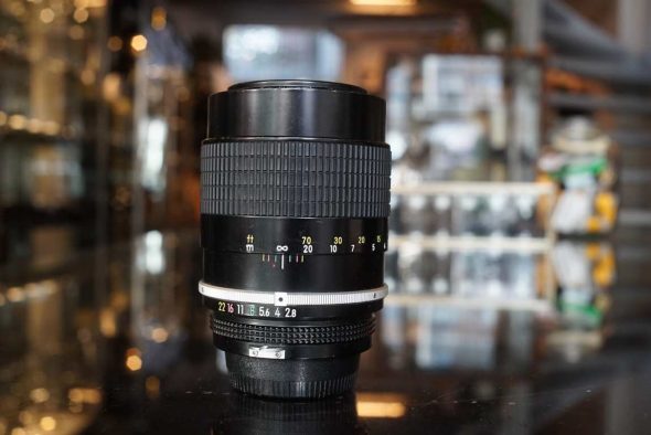 Nikon Nikkor 135mm F/2.8 portrait lens, pre-AI