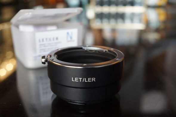 Novoflex LET/LER adapter to mount Leica R lenses on Leica SL cameras