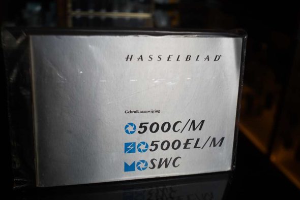 Hasselblad 500C/M, EL/M & SWC camera manual (Dutch)