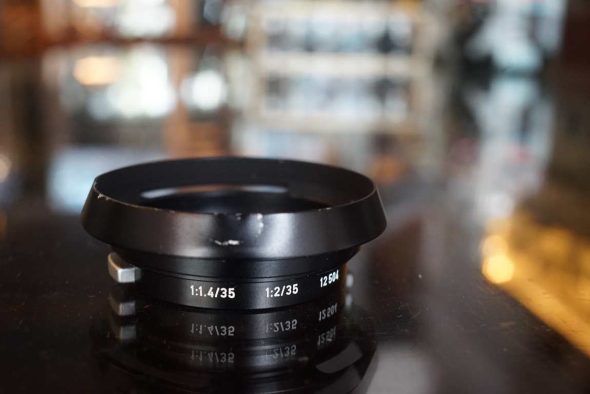 Leica Leitz 12504 lens hood for Summilux 1:1.4 / 35mm V2, small dent